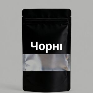 photo_2026-08-25_01-10-17 Дой пак 21*38 см на 1-1,5 кг вікно зіп чорний фольгований Металік